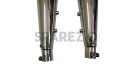Royal Enfield GT Continental 650cc S S Red Rooster Exhaust Muffler Silencer - SPAREZO
